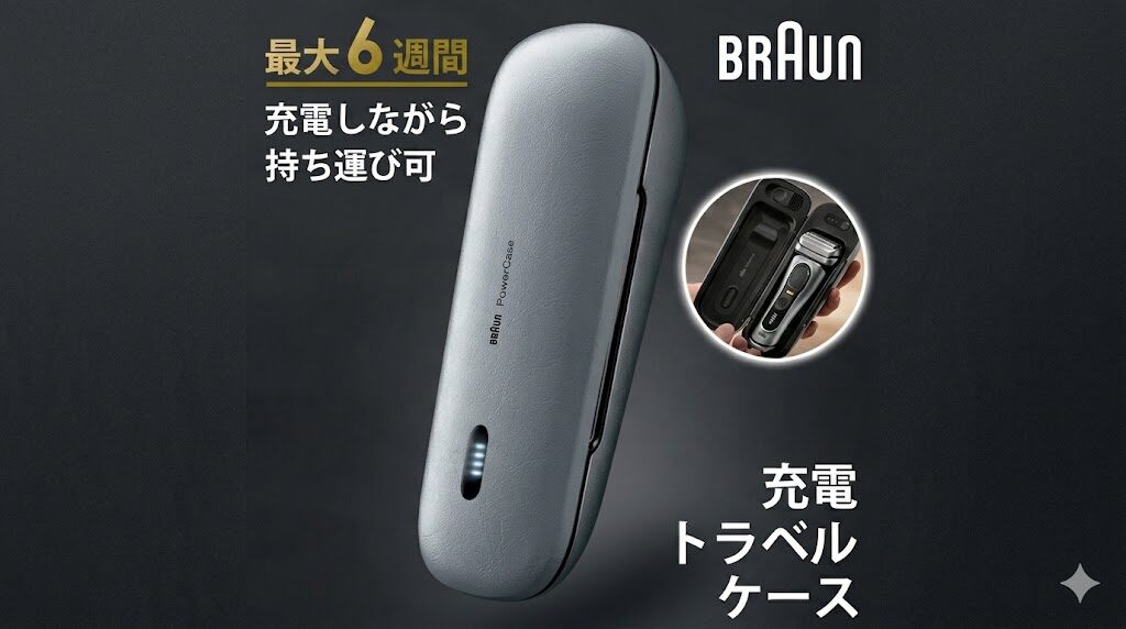 ブラウンシリーズ9Pro 充電トラベルケース