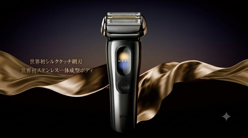 ブラウンNEVOシルクシェーバー