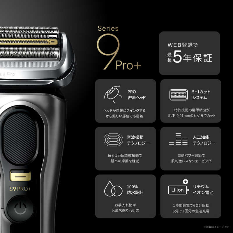 ブラウンシリーズ9Pro+特長