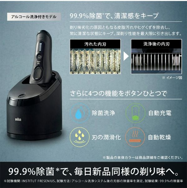 ブラウンシリーズ8 アルコール洗浄器