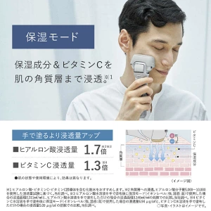 ラムダッシュスキンケアシェーバー 保湿
