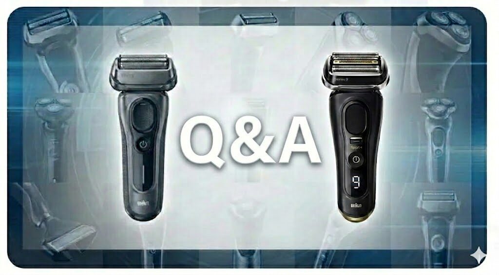 ブラウンシリーズ9Pro+とシリーズ9Sport+のよくある質問