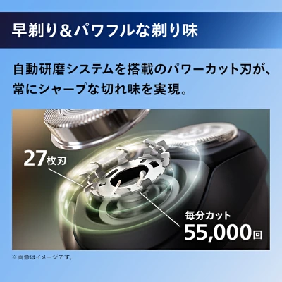フィリップス3000Xシリーズ 回転式27枚刃