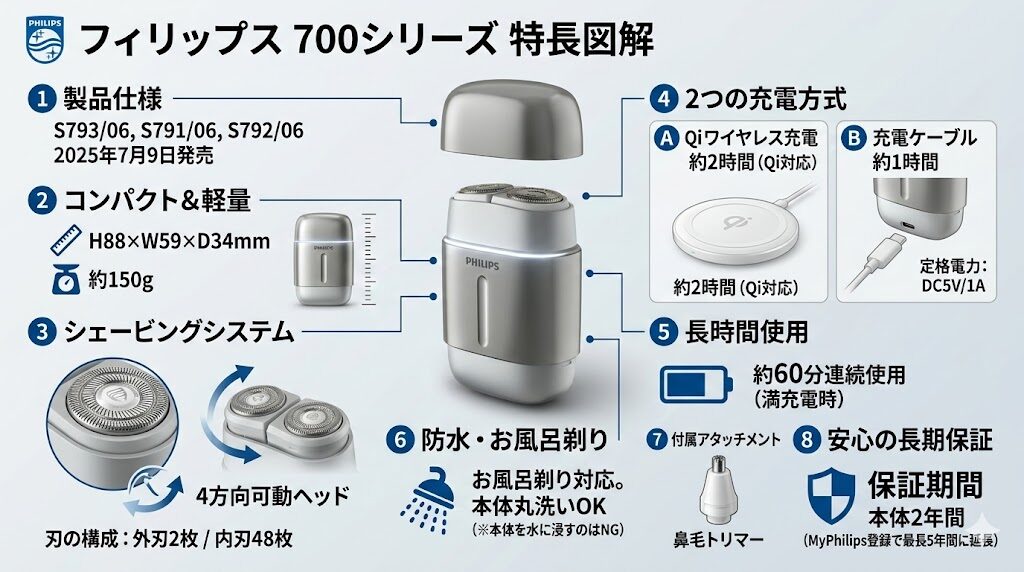 フィリップス700シリーズ
