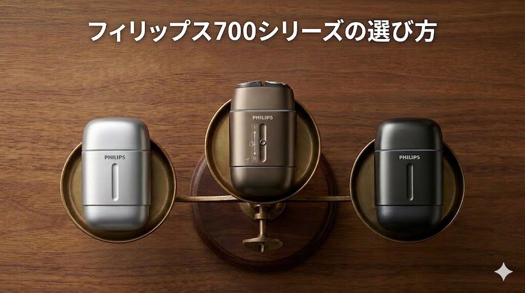 フィリップス700シリーズの選び方