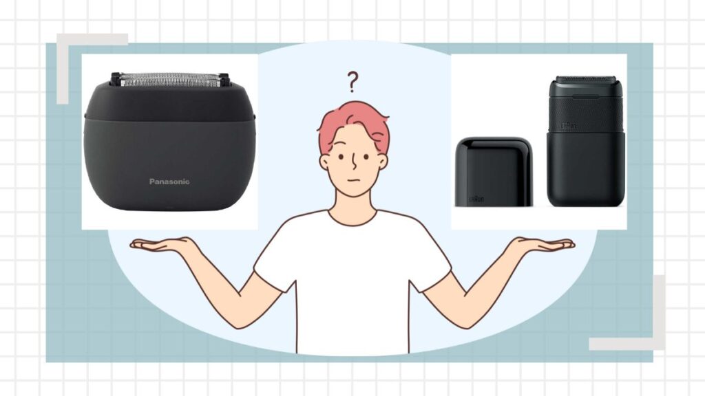 ラムダッシュパームインとブラウンミニの比較