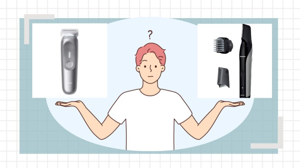 ブラウンとパナソニックのぼでぃシェーバーはどっちがいい？