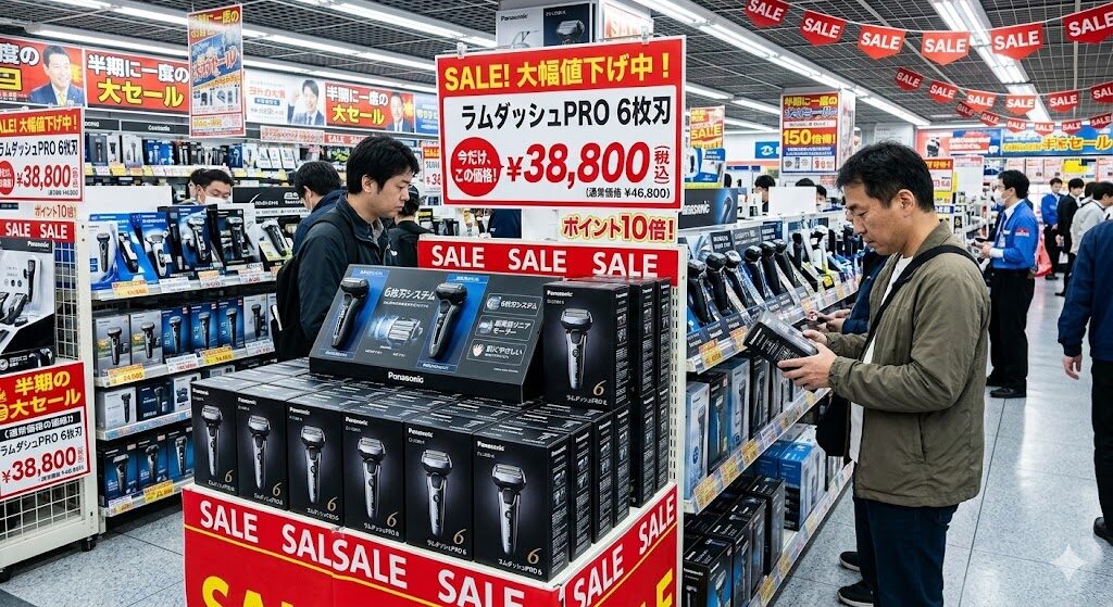 ラムダッシュPRO6セール時期を狙う