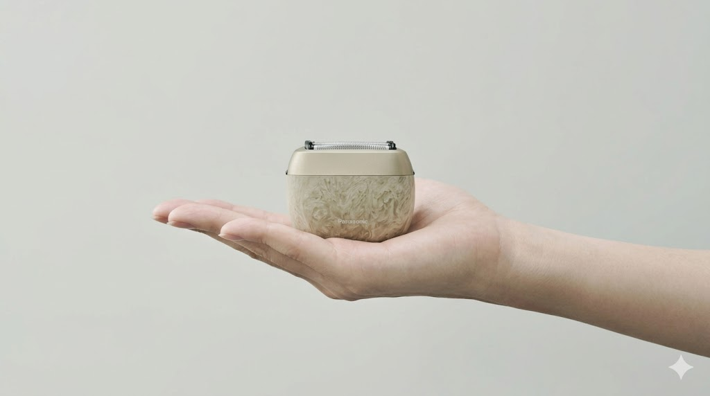 ES-PV70手のひらに乗るサイズ感