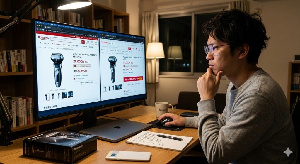 ES-L571U/L571Dを楽天市場で買うかYAhooショッピングで買うメリット