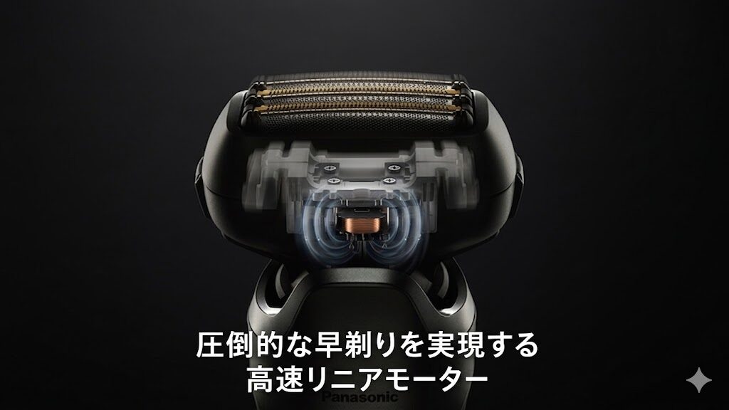 ラムダッシュ5枚刃のリニアモーター