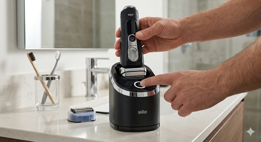 ブラウン全自動洗浄充電器で毎日の手入れをラクにしたい