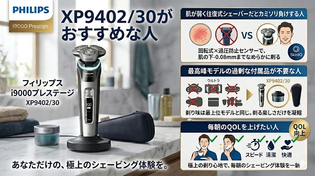 フィリップスi9000プレステージXP9402/30がおすすめな人