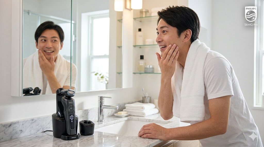 XP9204/30を使ってからヒリヒリした赤みに悩まなくなった様子