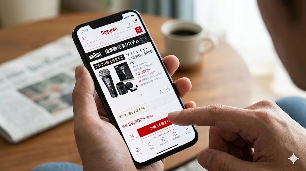 楽天市場でブラウンシリーズ9PRO+を買う