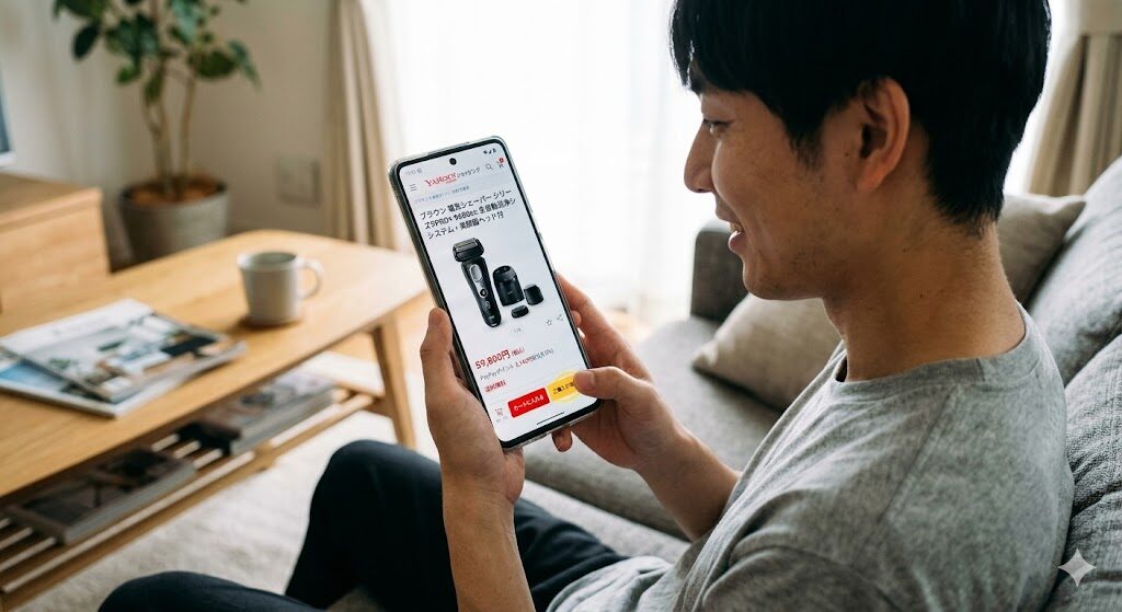 ブラウンシリーズ9PRO+をYahooショッピングで買う