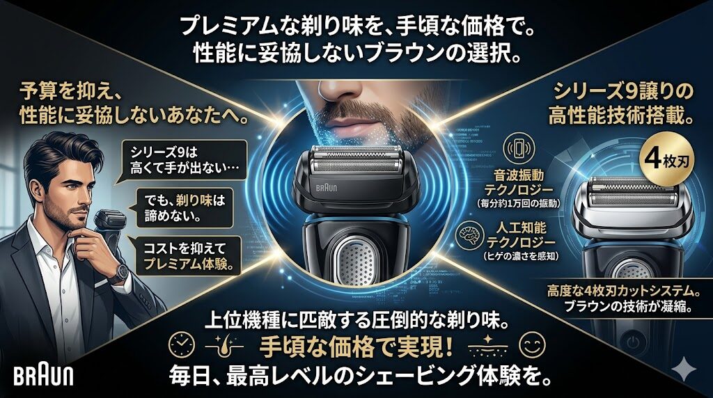 シリーズ9は高くて手が出ないけど、性能に妥協したくない人