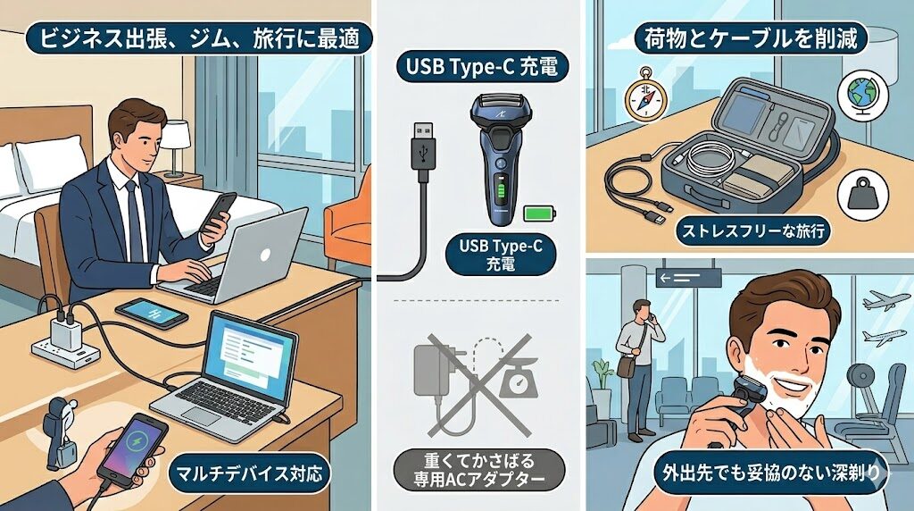 【出張・ノマドワーカー向け】充電環境（USB-C）重視の「最新・次世代モデル」
