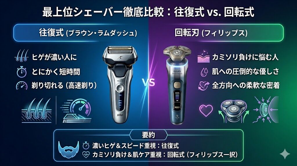 フィリップス vs ブラウン・ラムダッシュ