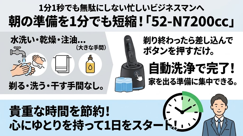 52-N7200ccは時短したい人に最適